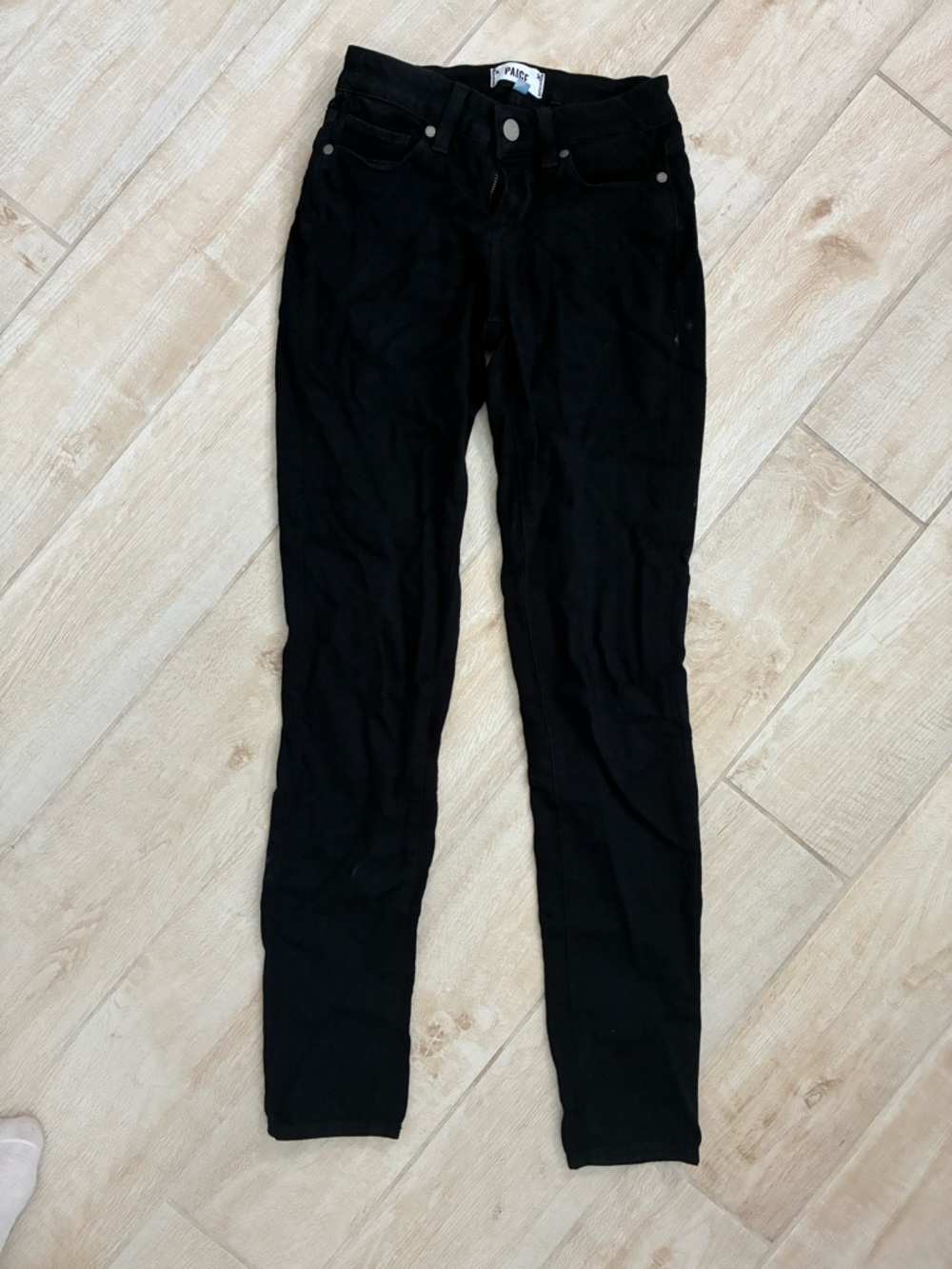 PAIGE Black Skinny Jeans
